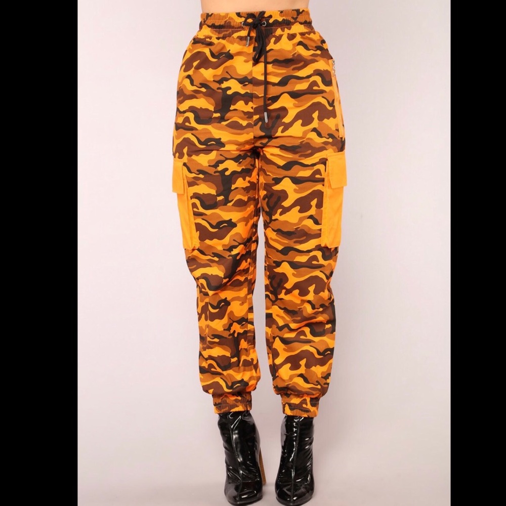 camo joggers